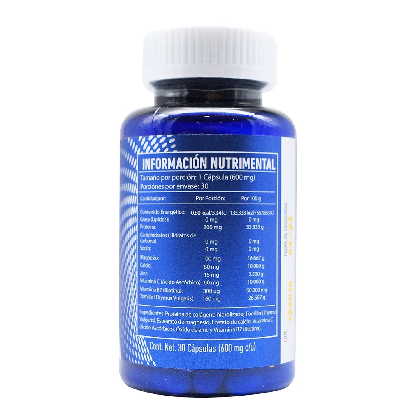 Biotina 30 Cápsulas (KEEP NATURAL)