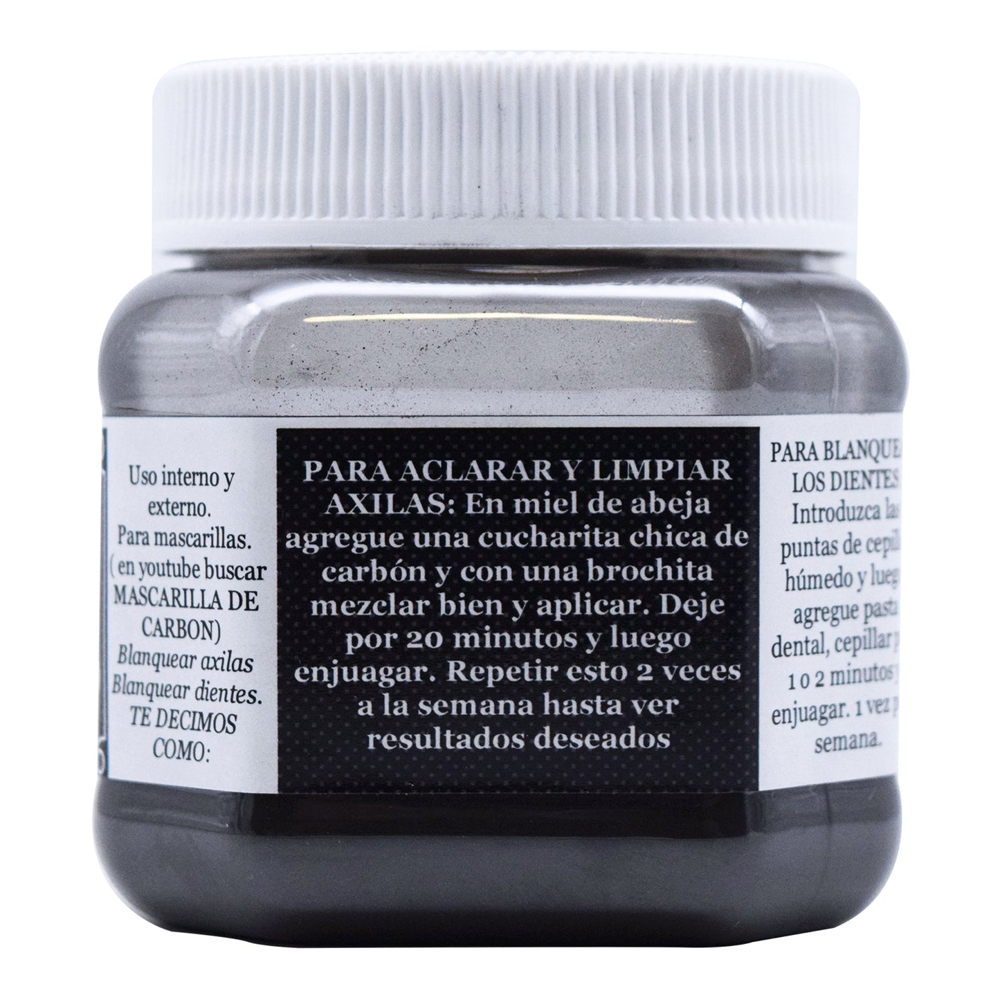 Carbon Activado De Coco 50 G (LA HERBONATURISTA)