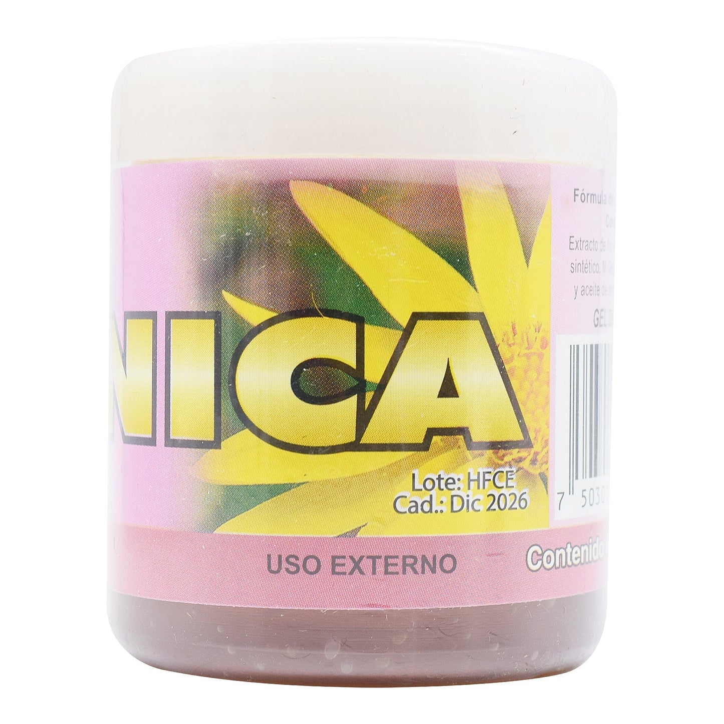 Gel De Arnica 125 G (YERBO VITAL)
