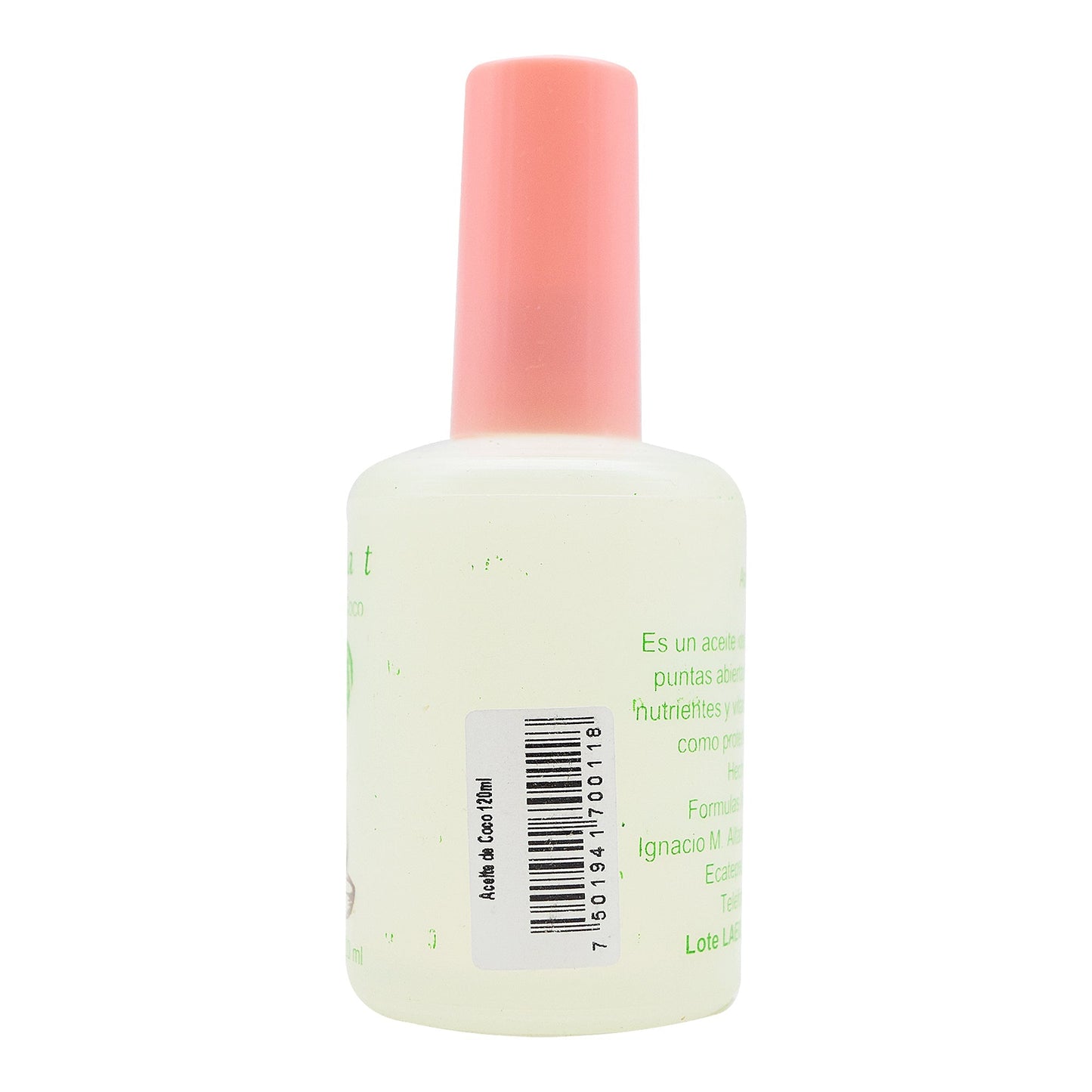 Aceite De Coco Capilar 120 Mililitros (LINAT)