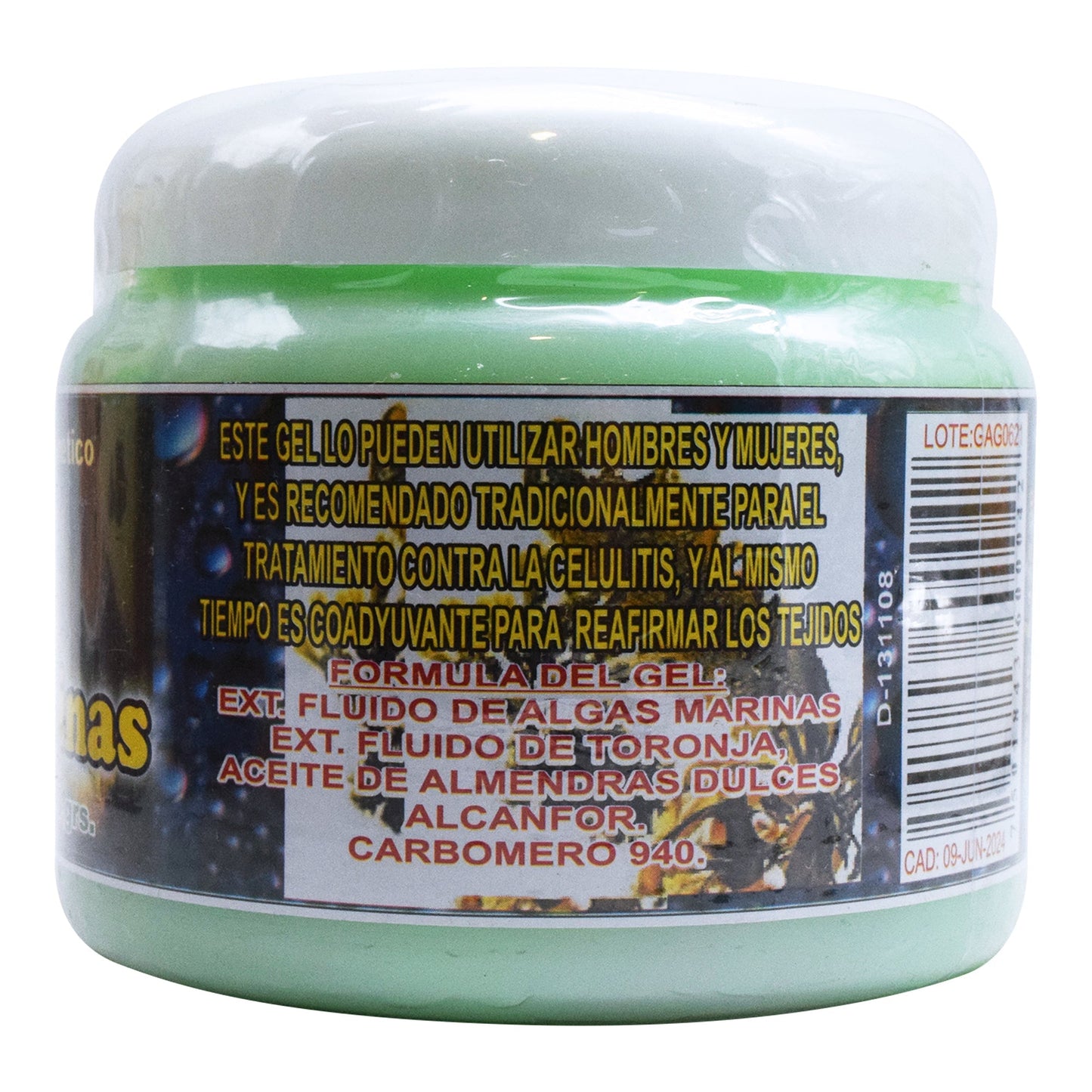 Gel Algas Marinas 500 Mililitros (NATURA MUNDO BRAJIM)