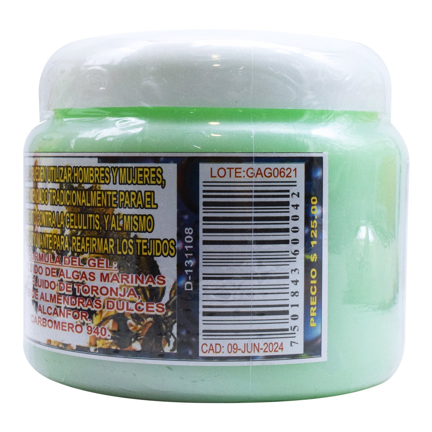 Gel Algas Marinas 500 Mililitros (NATURA MUNDO BRAJIM)