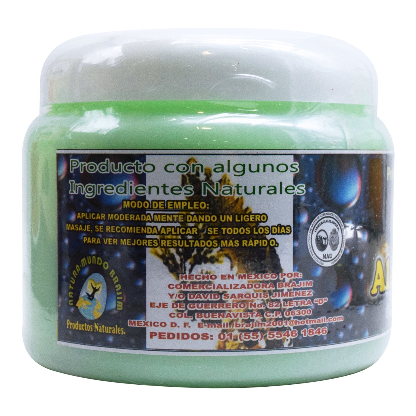 Gel Algas Marinas 500 Mililitros (NATURA MUNDO BRAJIM)