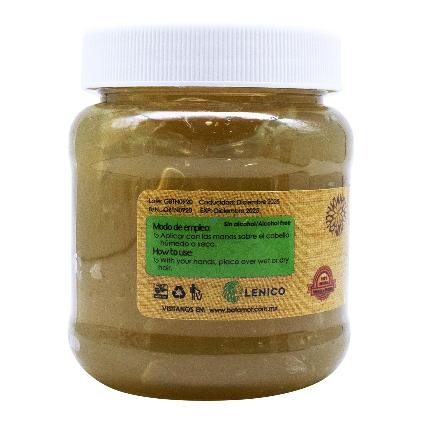 Gel Capilar Batamot 250 Mililitros (BATAMOT)