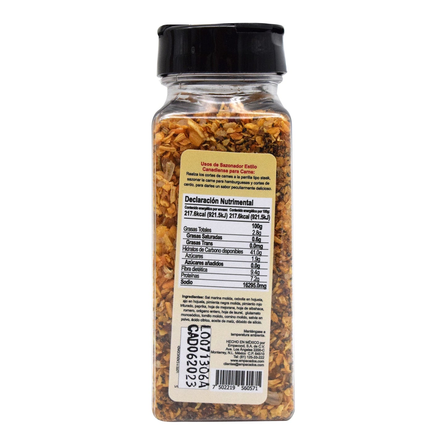 Sazonador Estilo Canadience Para Carne 100 G (PRAGNA)