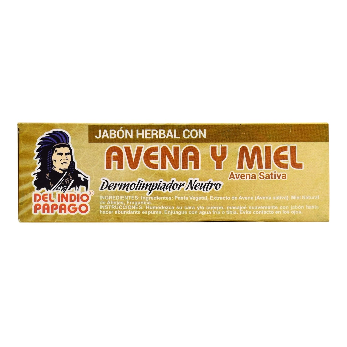 Jabon De Avena Y Miel Indio Papago 125 G (DEL INDIO PAPAGO)