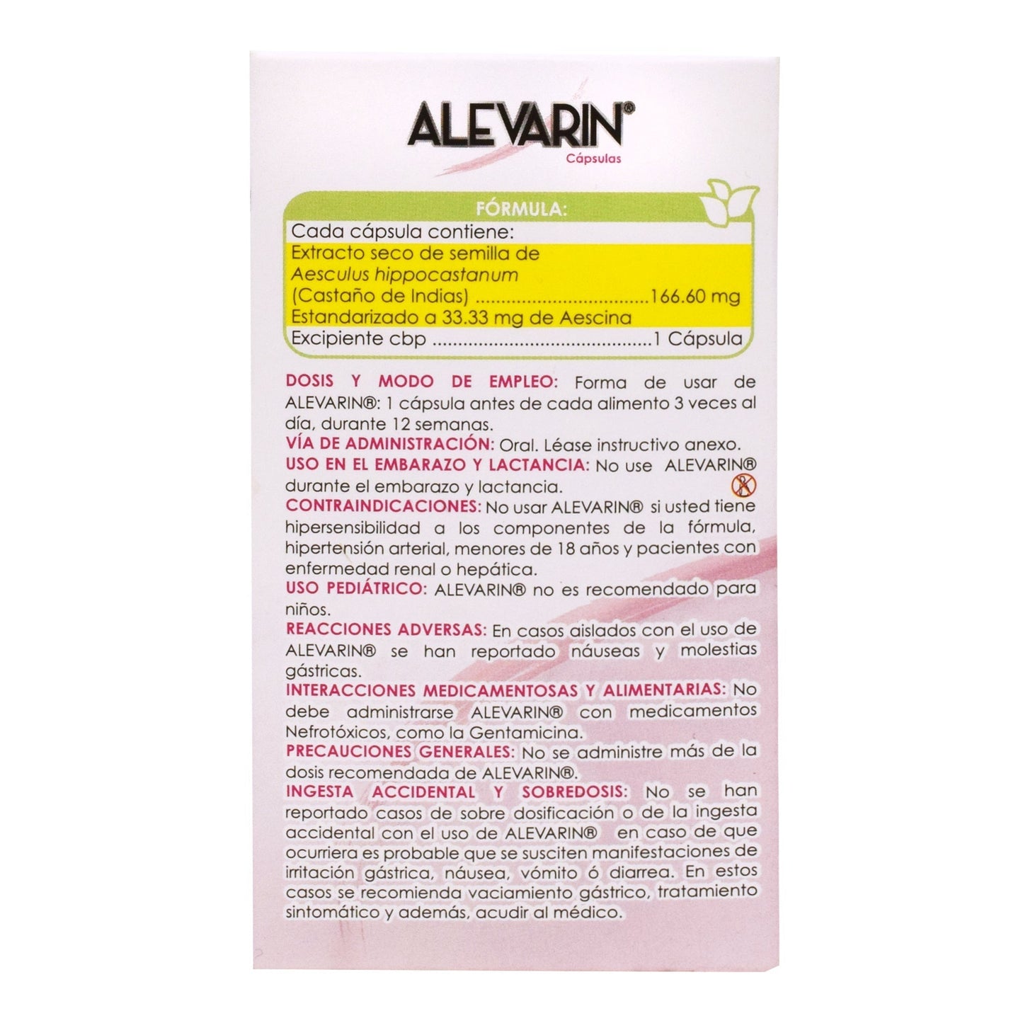Alevarin 45 Cápsulas (CMD)