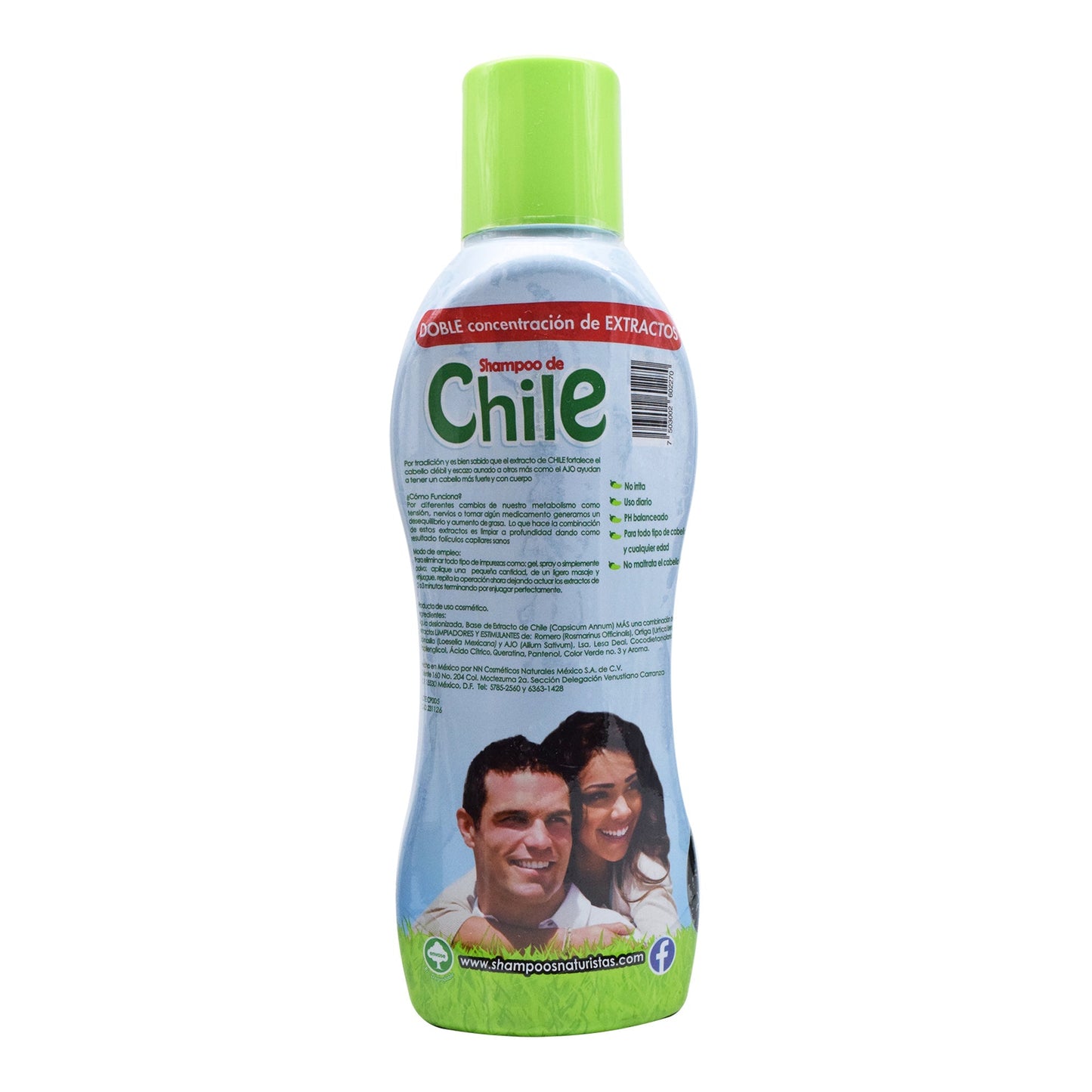 Shampoo Chile Con Ajo 1100 Mililitros (GRANATURAL)