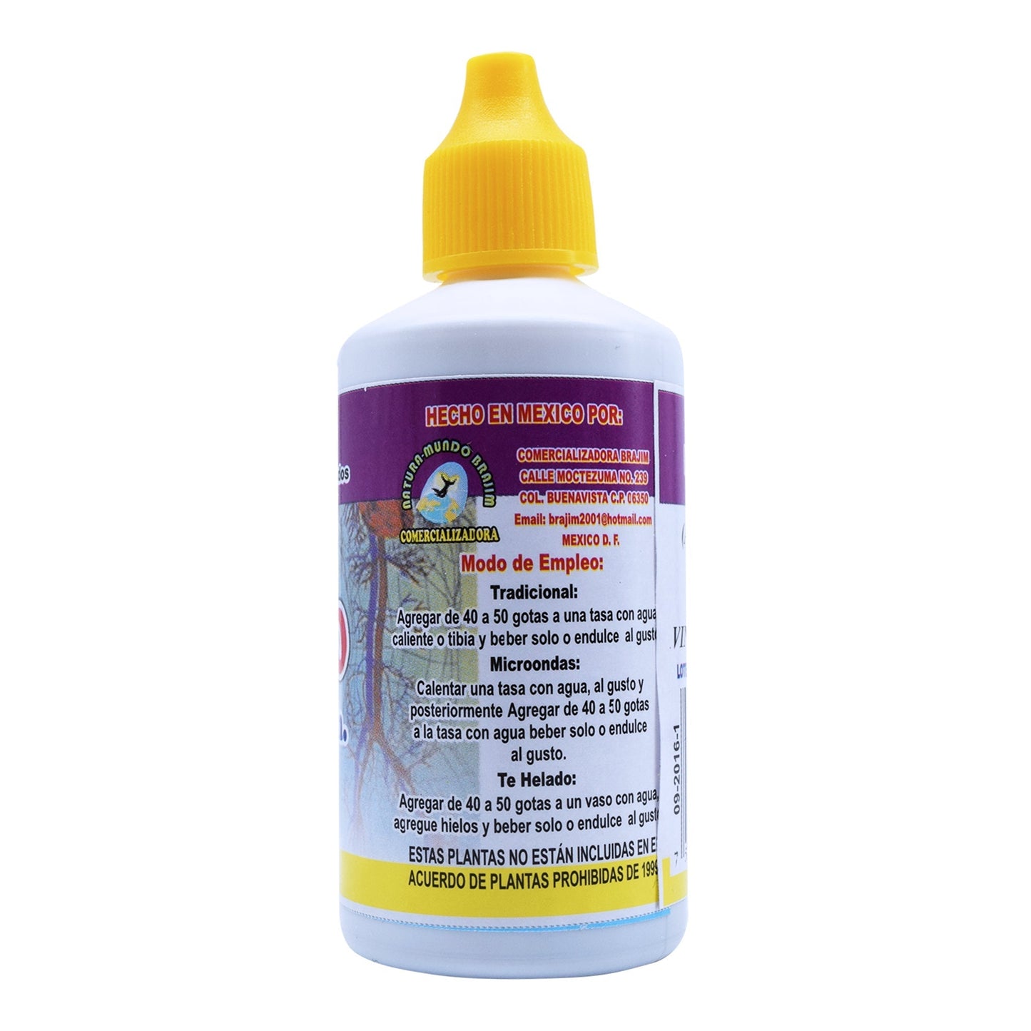 Ginkgo Biloba Extracto 60 Mililitros (NATURA MUNDO BRAJIM)