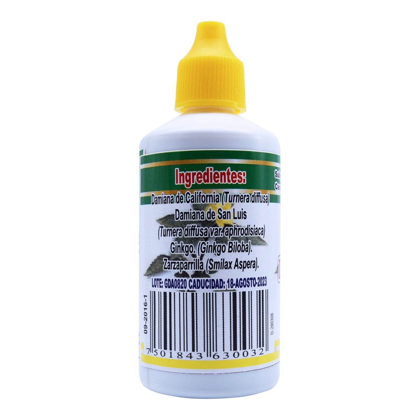 Damiana Extracto 60 Mililitros NATURA MUNDO BRAJIM