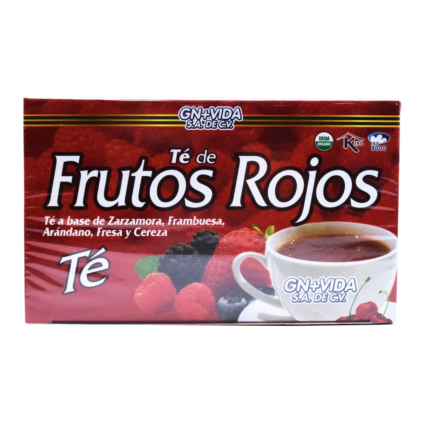 Te Frutos Rojos 30 Sob (GN + VIDA)