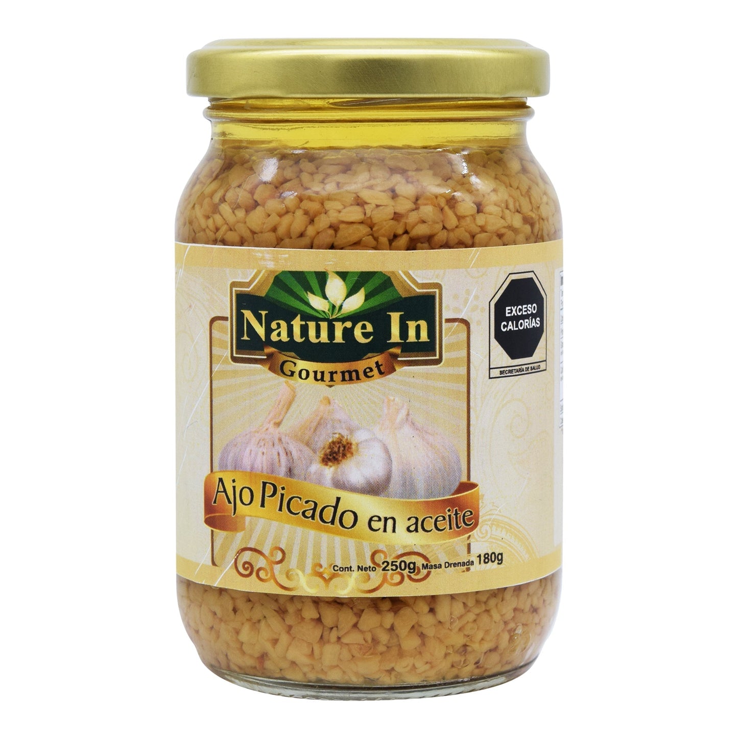 Ajo Picado En Aceite 250 G (NATURE IN)