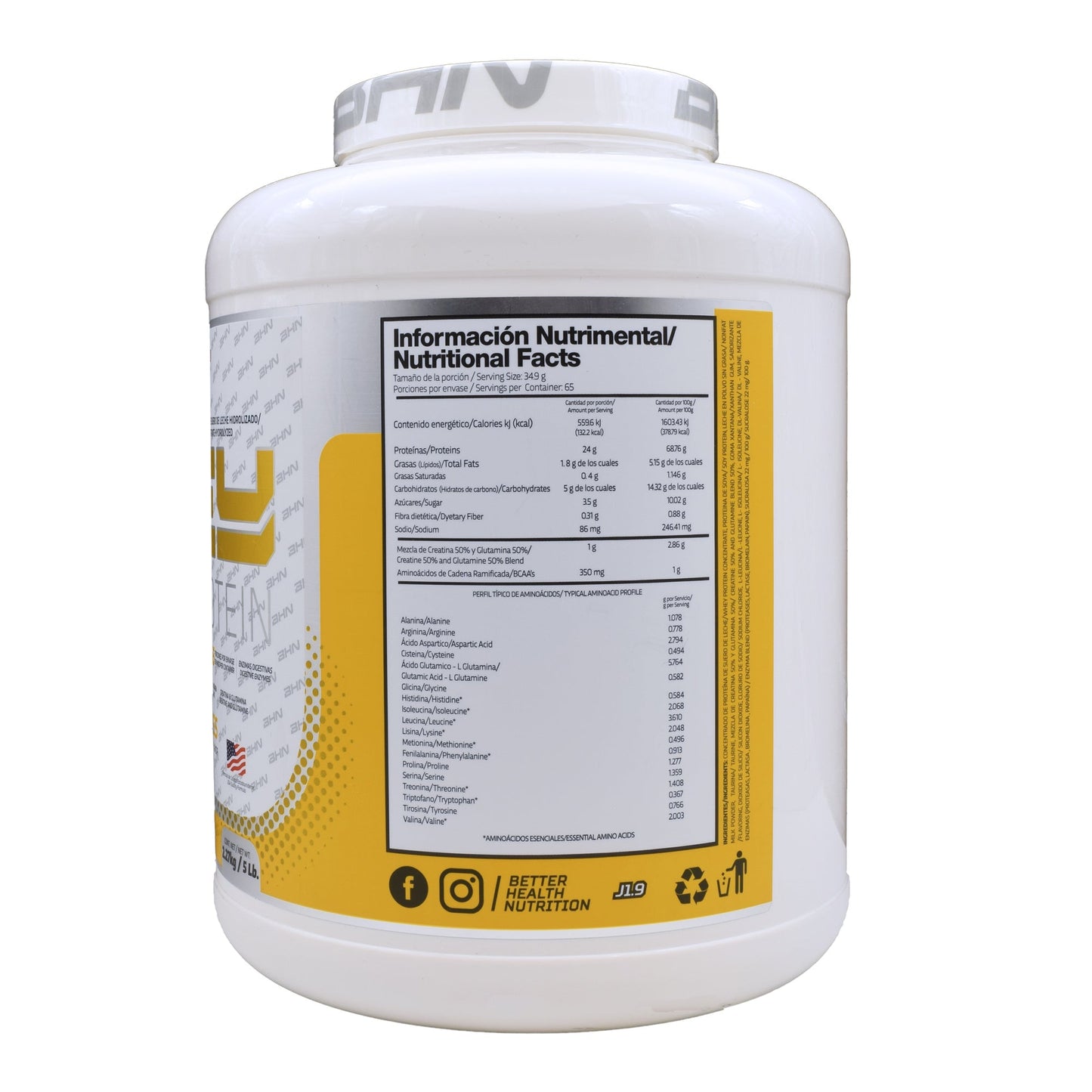 Whey Protein Pancakes 5 Lb (BHN)