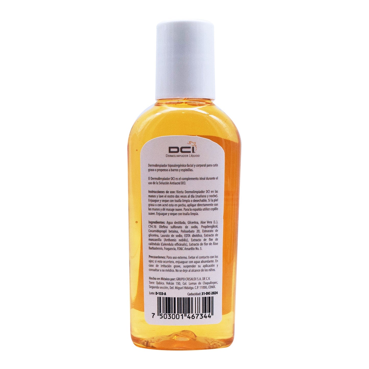 Dermolimpiador Facial Dci 125 Mililitros (DCI)