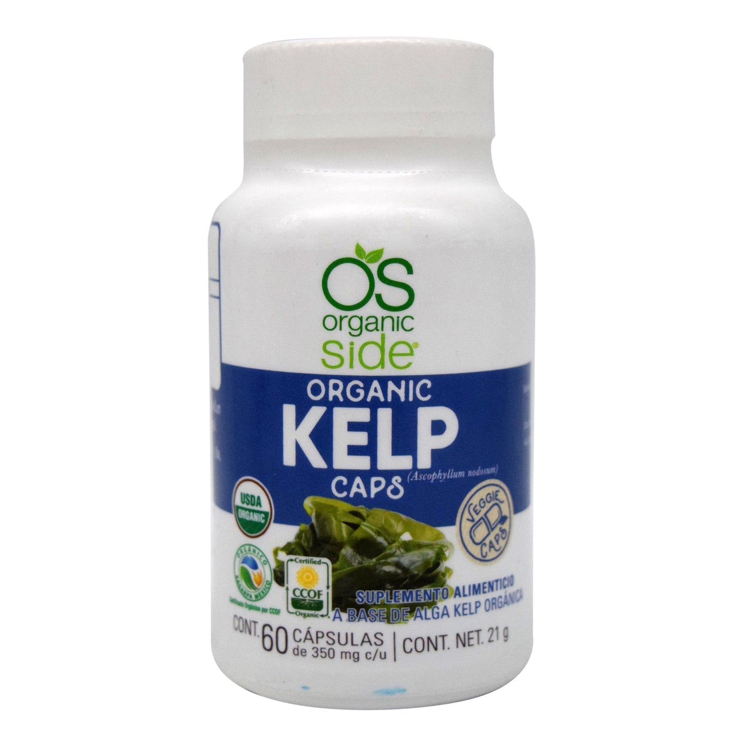 Alga Kelp 60 Cápsulas (ORGANIC SIDE)