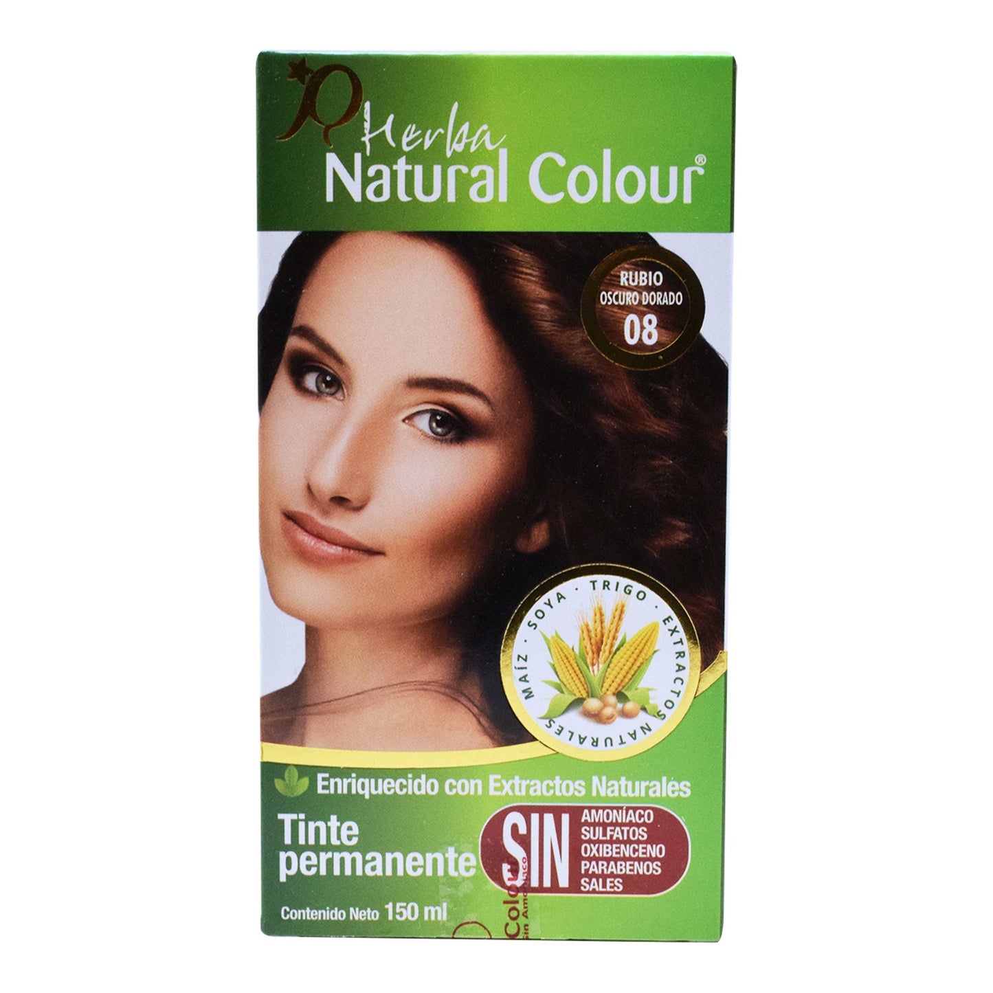 Tinte Rubio Oscuro Dorado 150 Mililitros (NATURAL COLOUR)