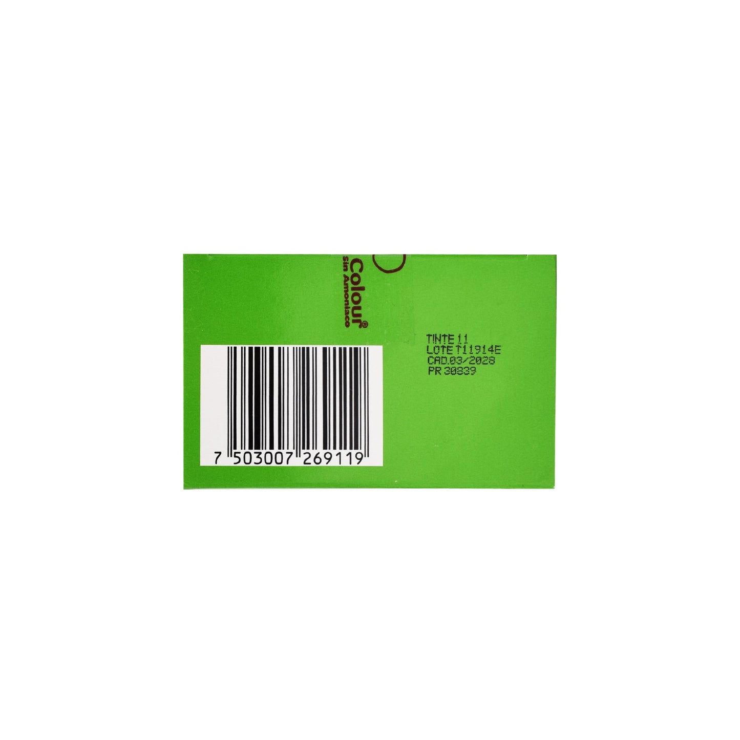 Tinte Rubio Dorado 150 Mililitros (NATURAL COLOUR)