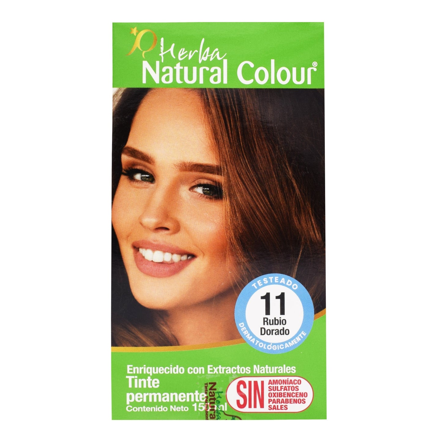 Tinte Rubio Dorado 150 Mililitros (NATURAL COLOUR)