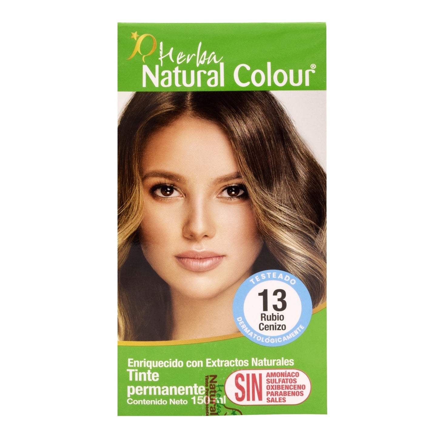 Tinte Rubio Cenizo 150 Mililitros (NATURAL COLOUR)