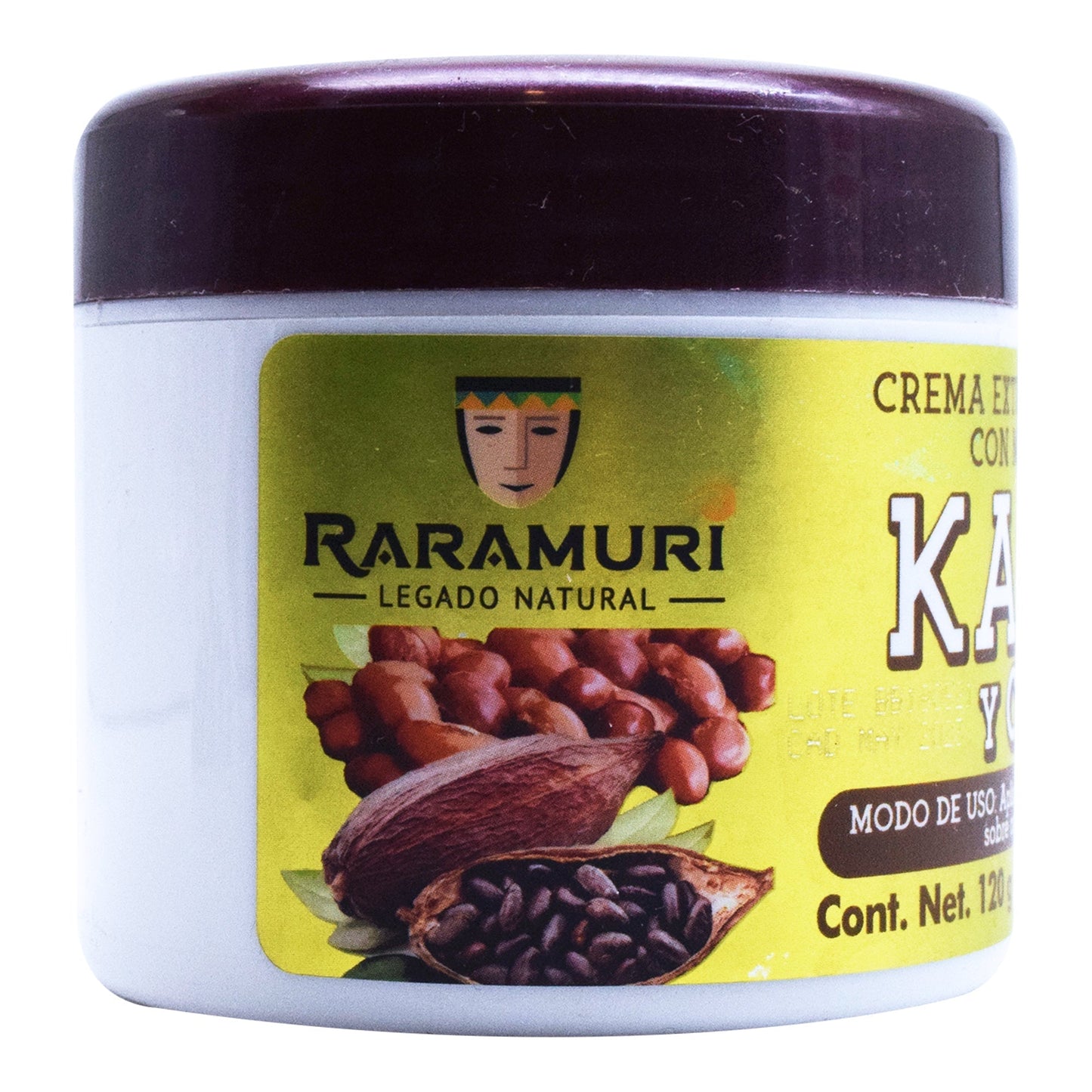 Crema De Karite Y Cacao 120 G (RARAMURI)