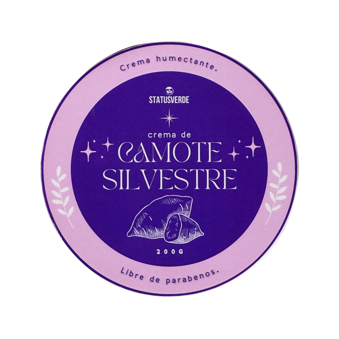 Crema De Camote Silvestre 200 G (STATUS VERDE)