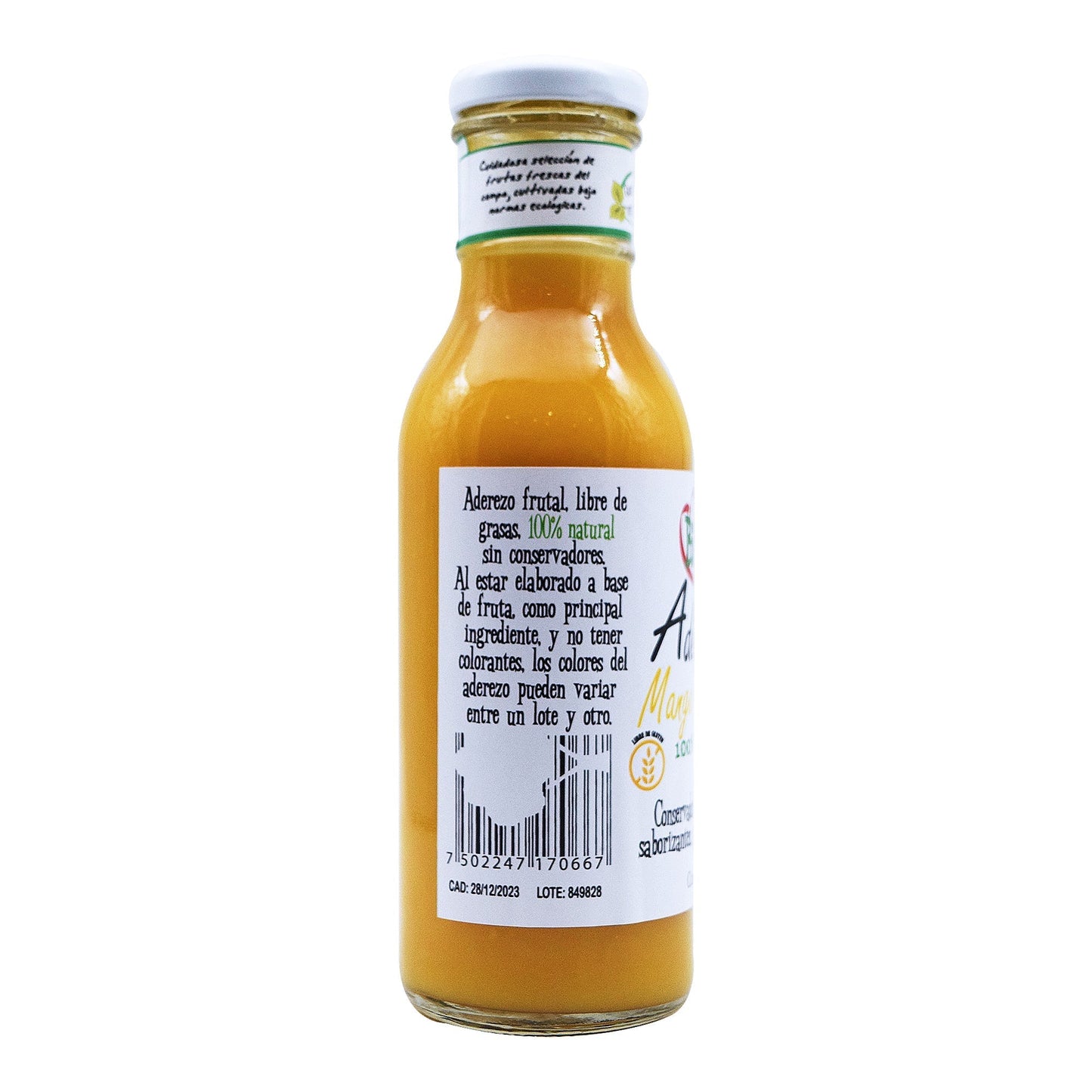 Aderezo Agridulce Sab Mango 355 Mililitros (BIOLICIOUS)
