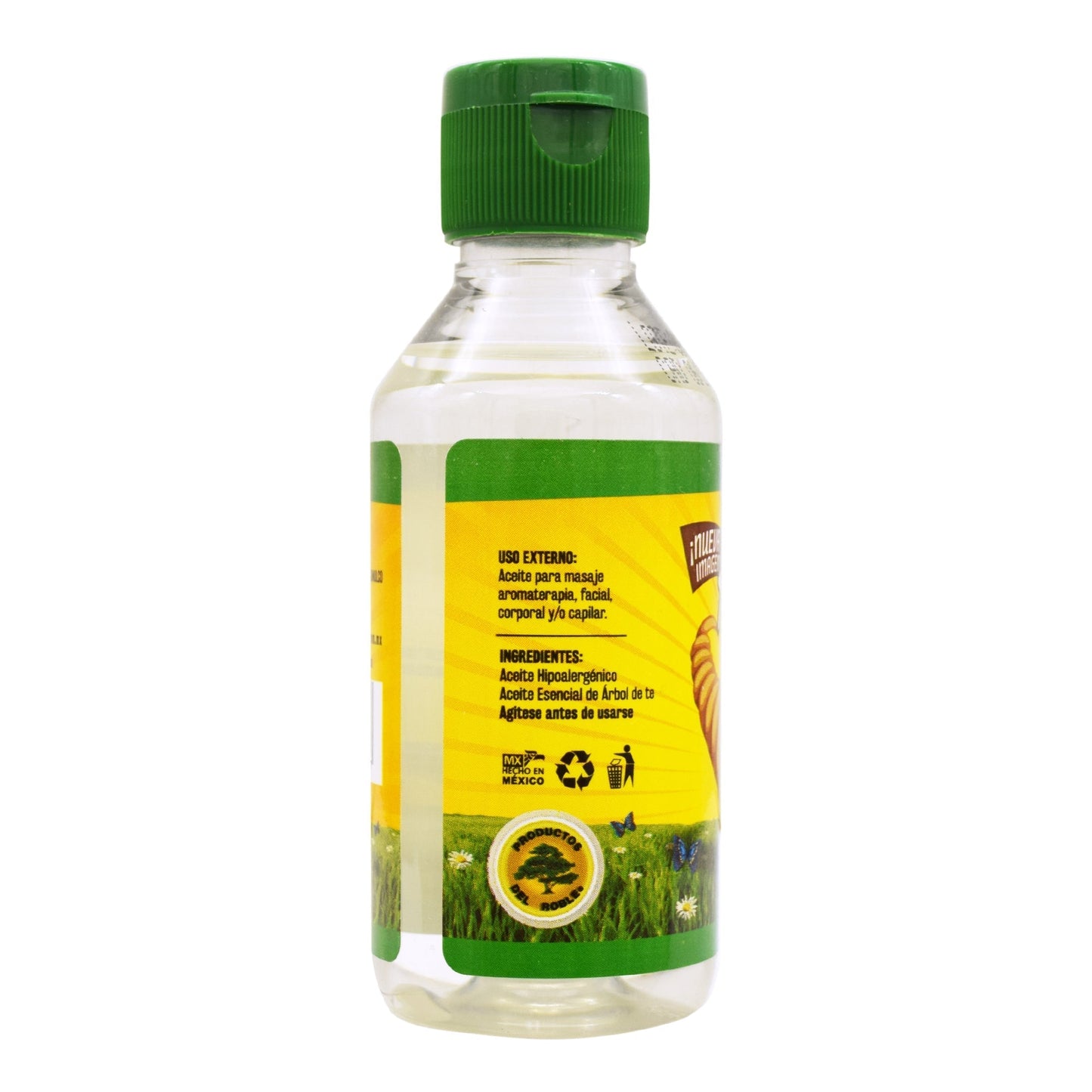 Aceite De Arbol De Te 120 Mililitros (PRODUCTOS DEL ROBLE)