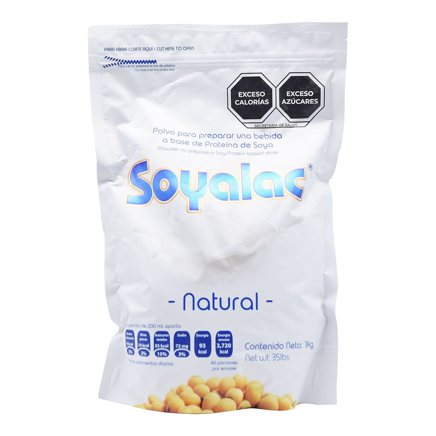 Bebida De Soya Natural 1 Kg (SOYALAC RAPIFRUIT)