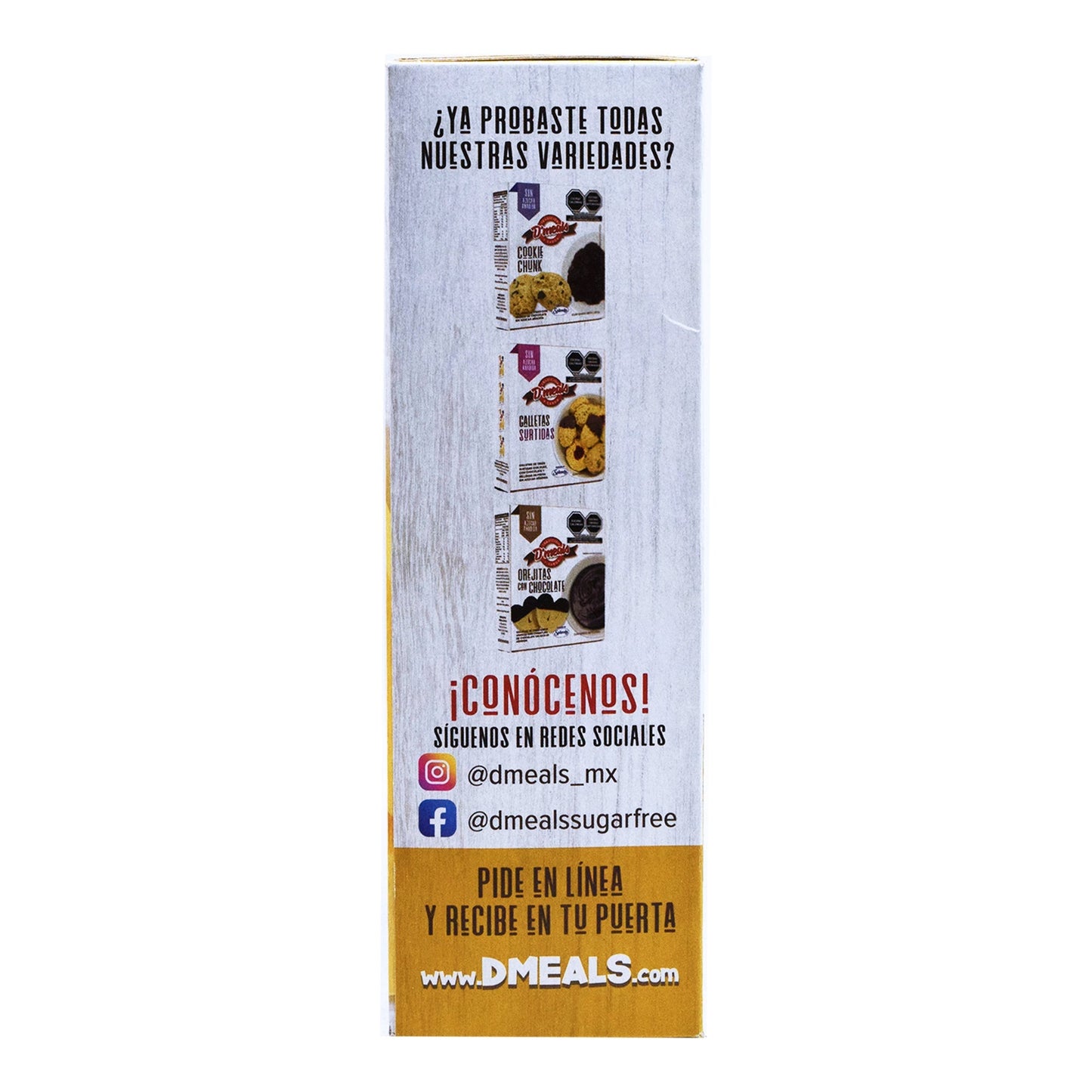 Orejitas Sin Azucar 250 G (D MEALS)