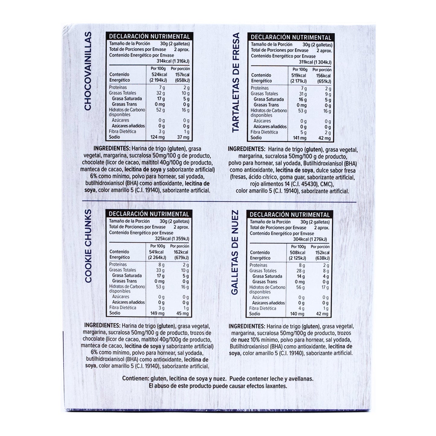 Galleta Surtidas Sin Azucar 250 G (D MEALS)