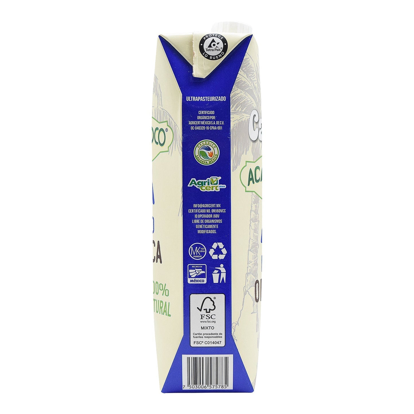 Agua De Coco 1 L (ACAPULCOCO)