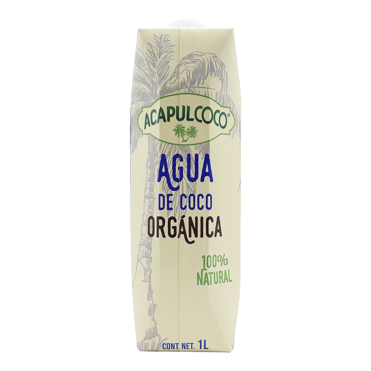 Agua De Coco 1 L (ACAPULCOCO)