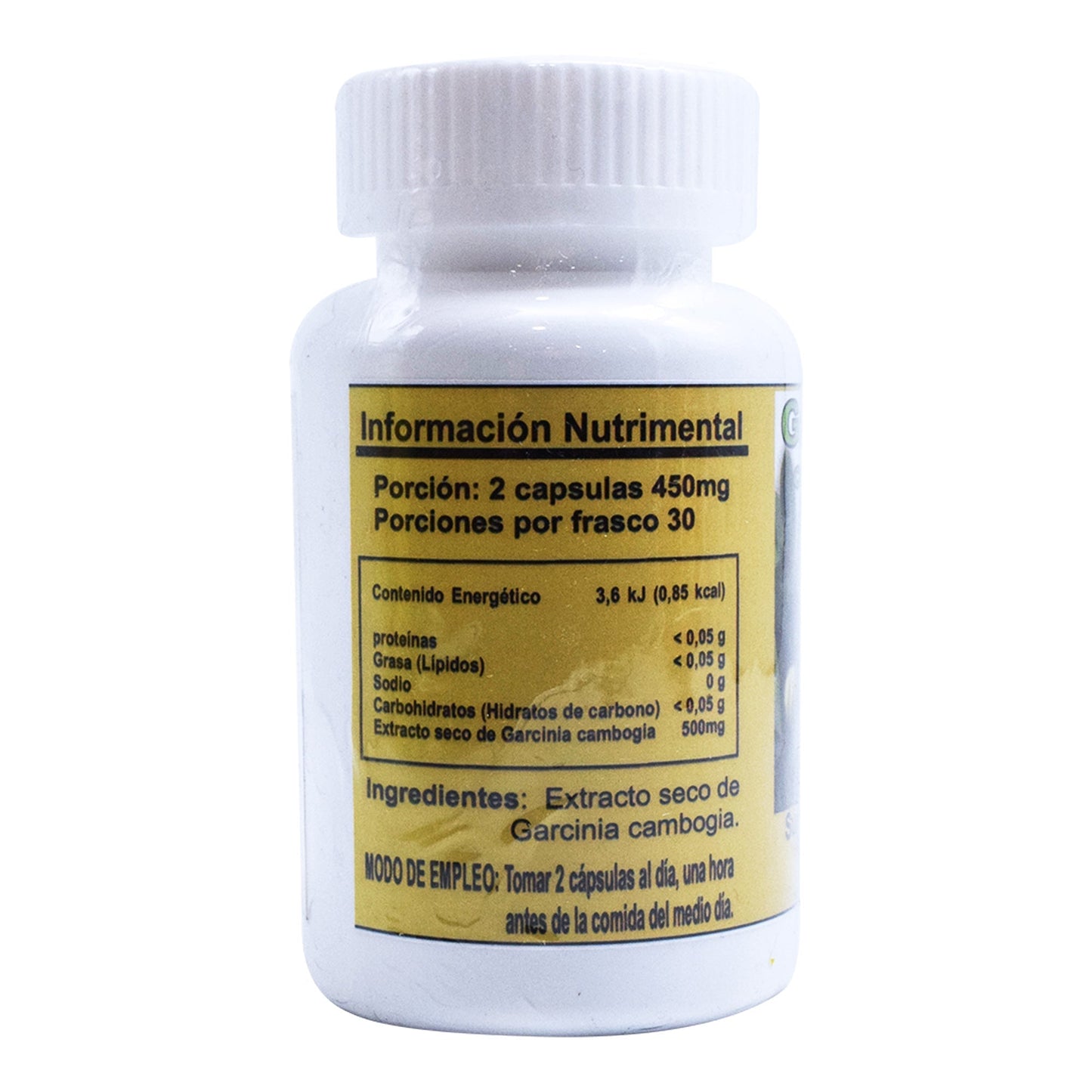 Garcinia Cambogia 60 Cápsulas (GREENSIDE)