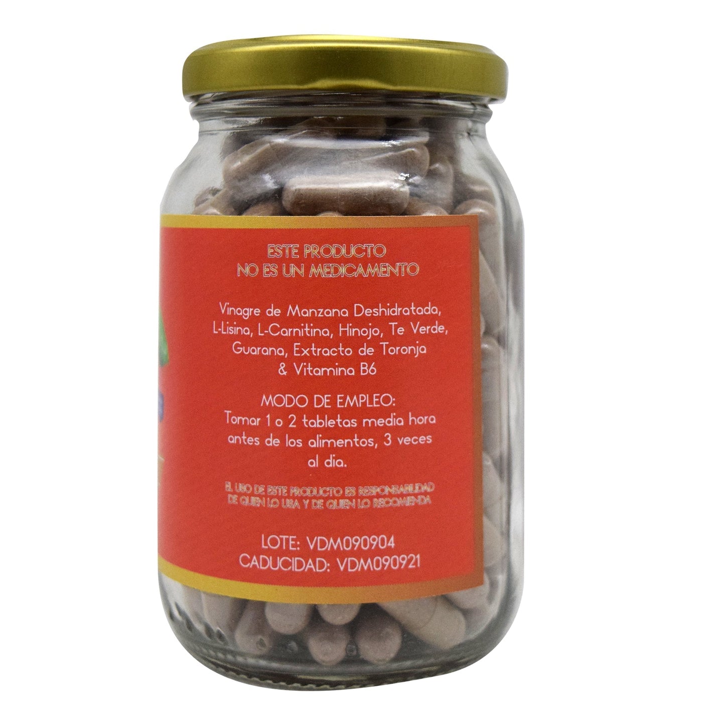 Vinagre De Manzana 180 Cápsulas (LIFELIKE TAO)