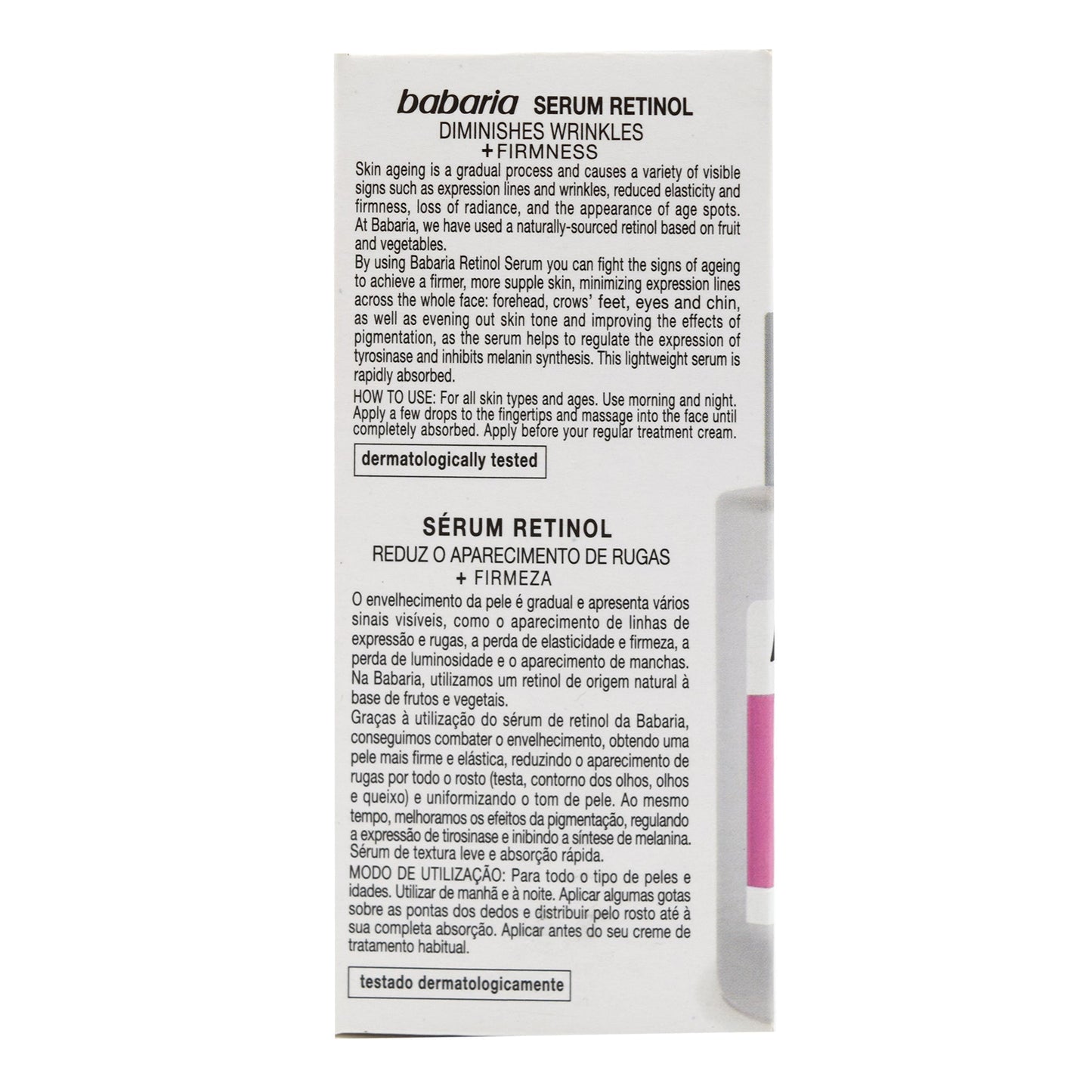 Serum Retinol 30 Mililitros (BABARIA)