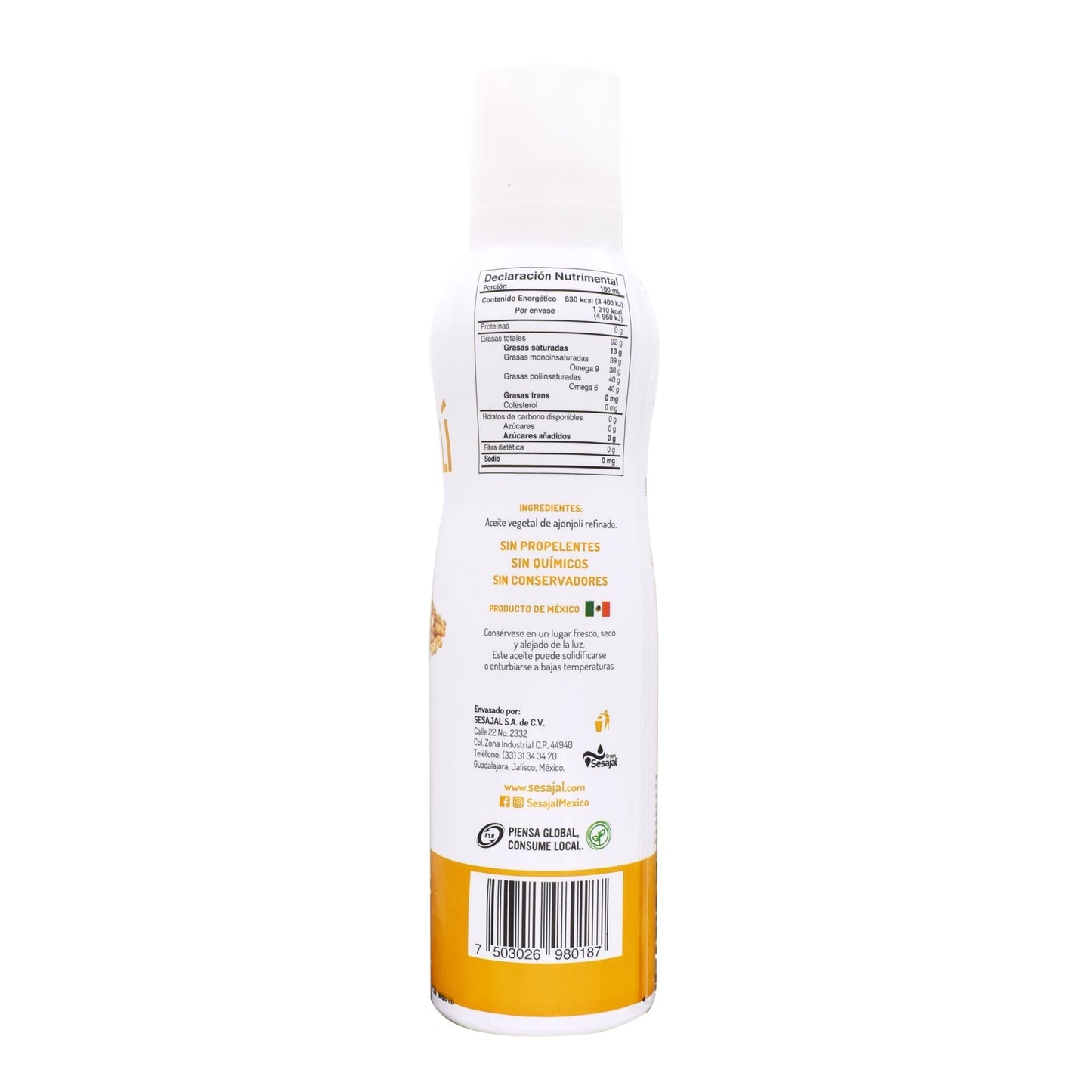 Aceite Ajonjoli 134 G (INES)