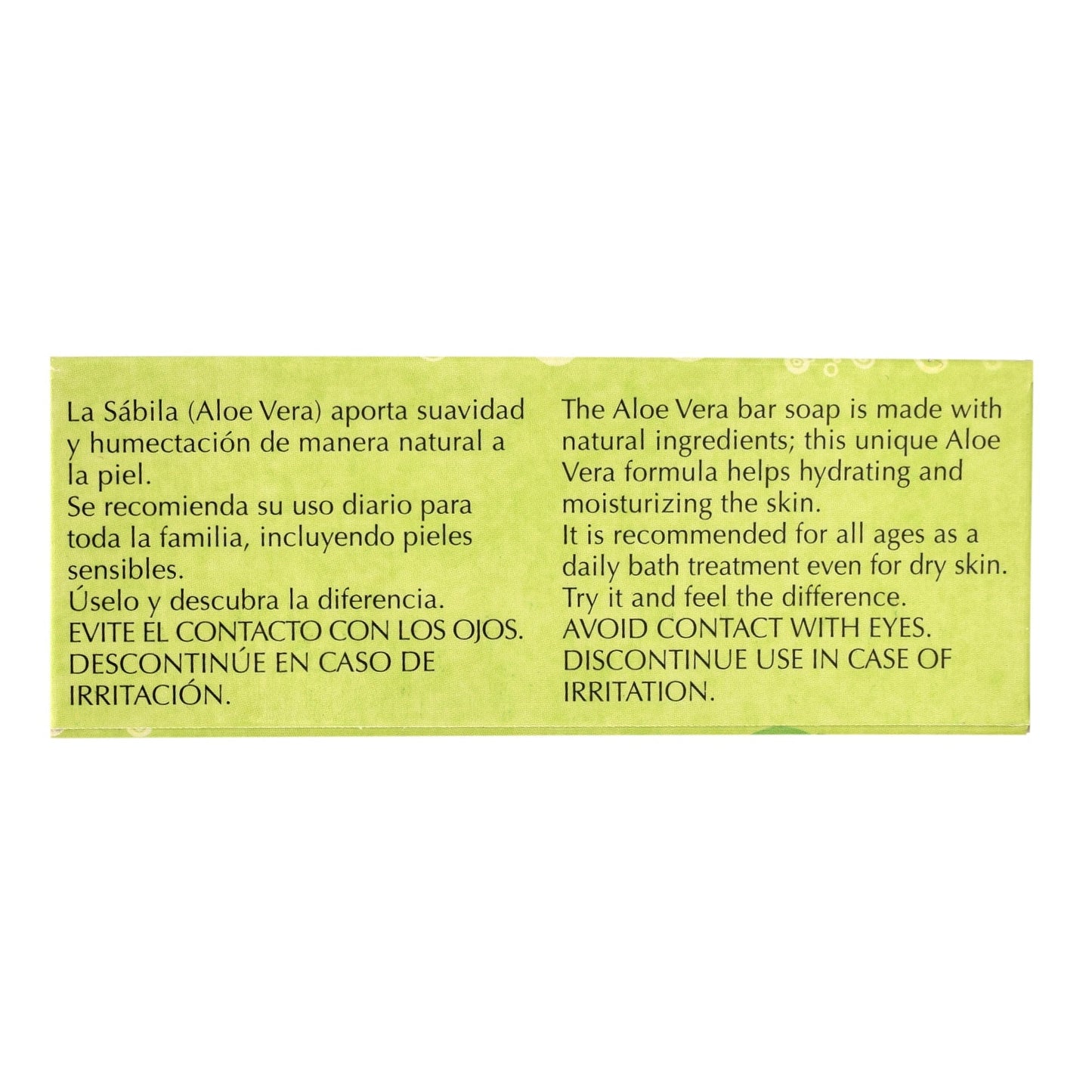 Jabon De Aloe Vera 90 G (PROSA)