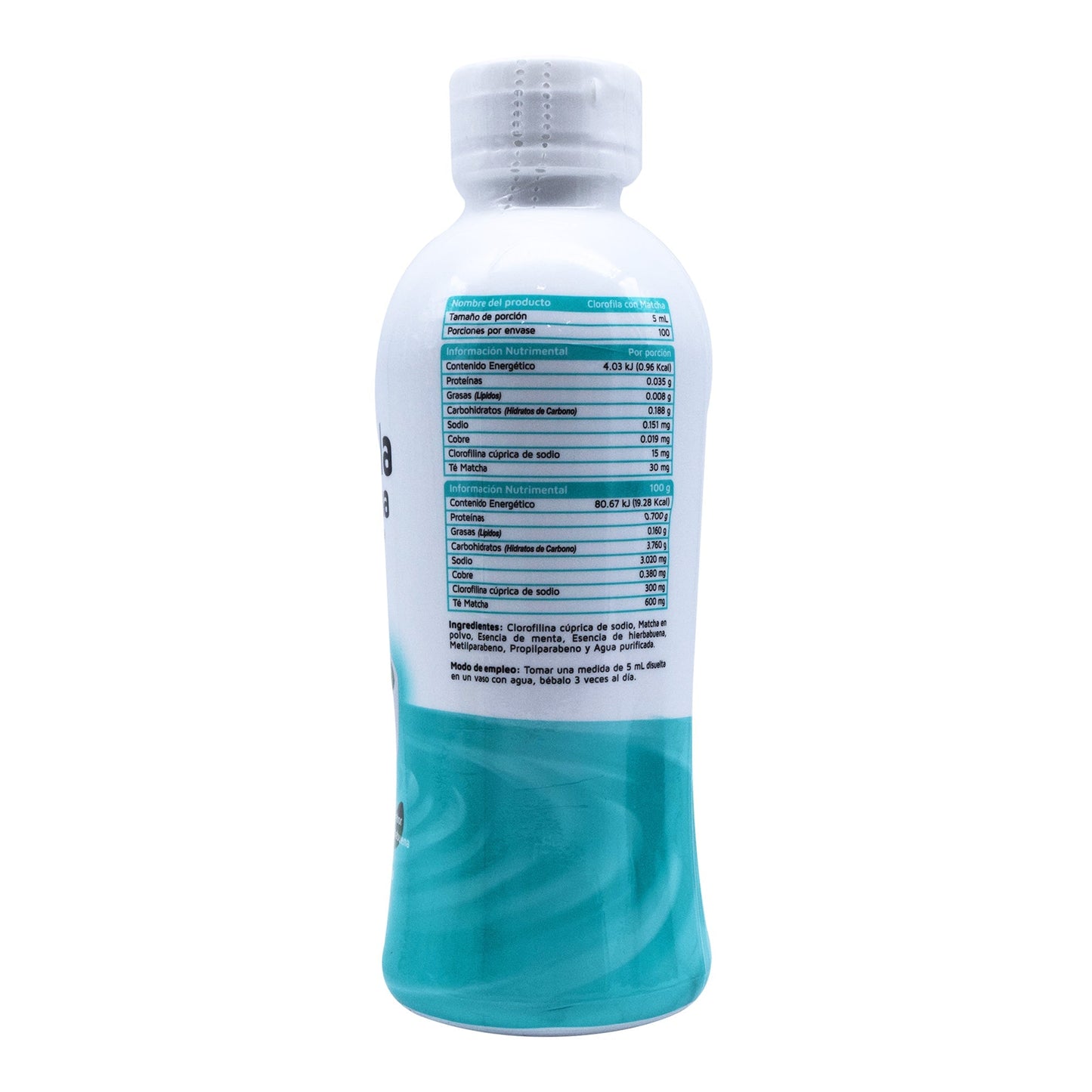 Clorofila Con Matcha 500 Mililitros (VIDANAT/VITAMINAS)