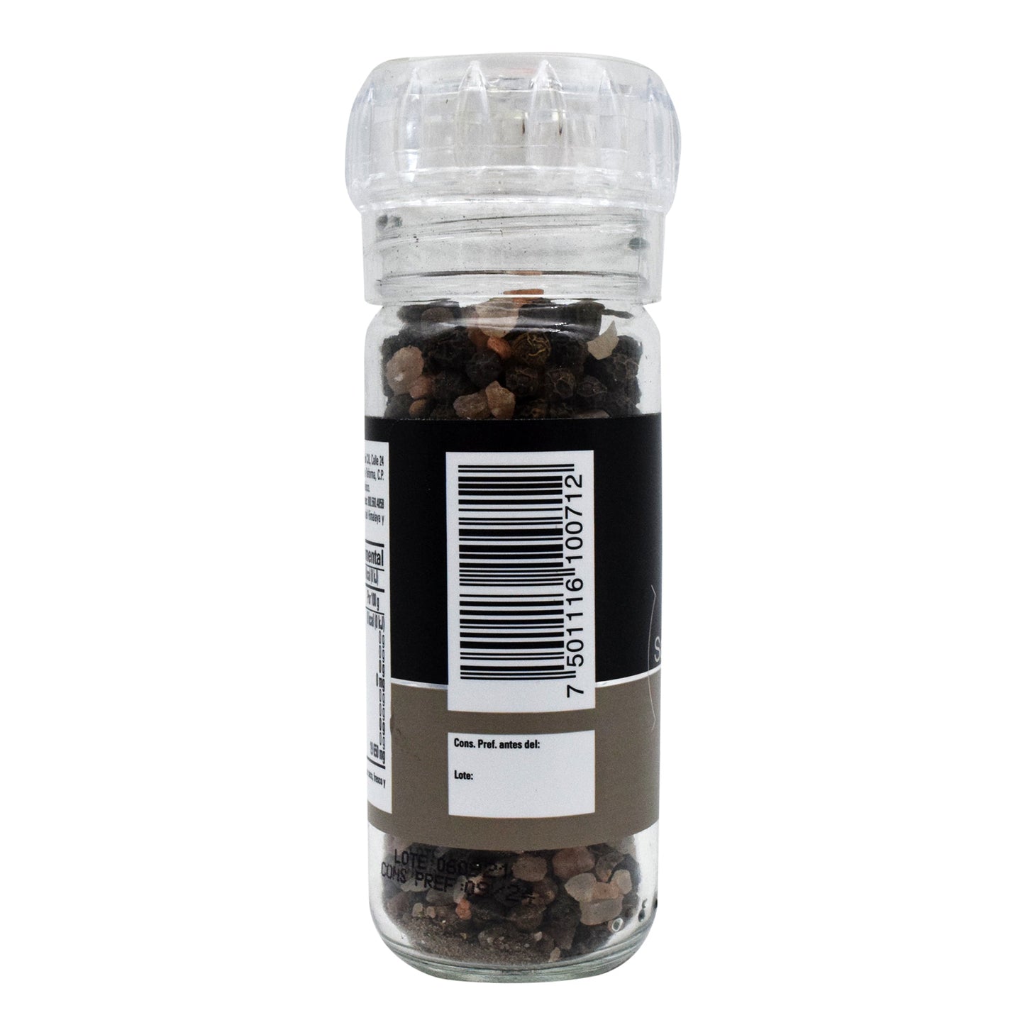 Sazonador De Pimienta Con Sal Rosa Del Himalaya 80 G (WHITE SEA)