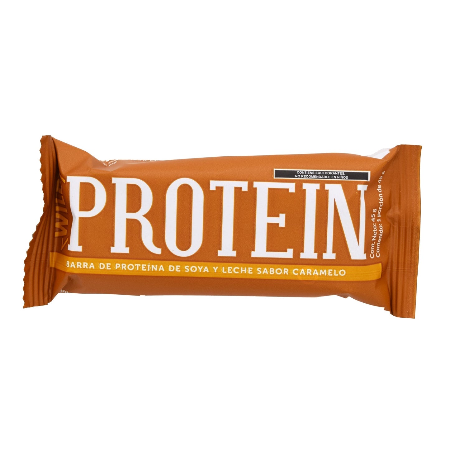 Barra Proteina Caramelo 45 G (Paquete 16) (THE WILD FOODS)