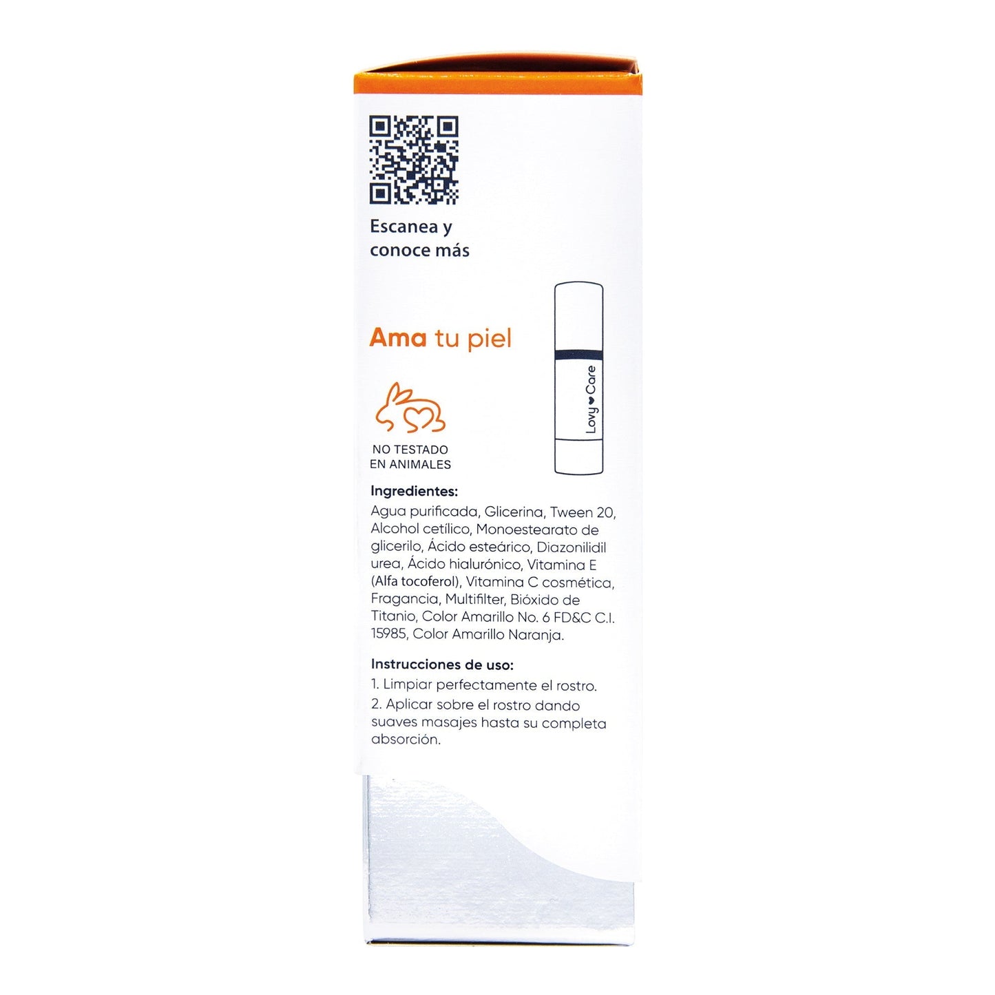Acido Hialuronico Con Vitamina C 30 Mililitros (LOVY CARE)