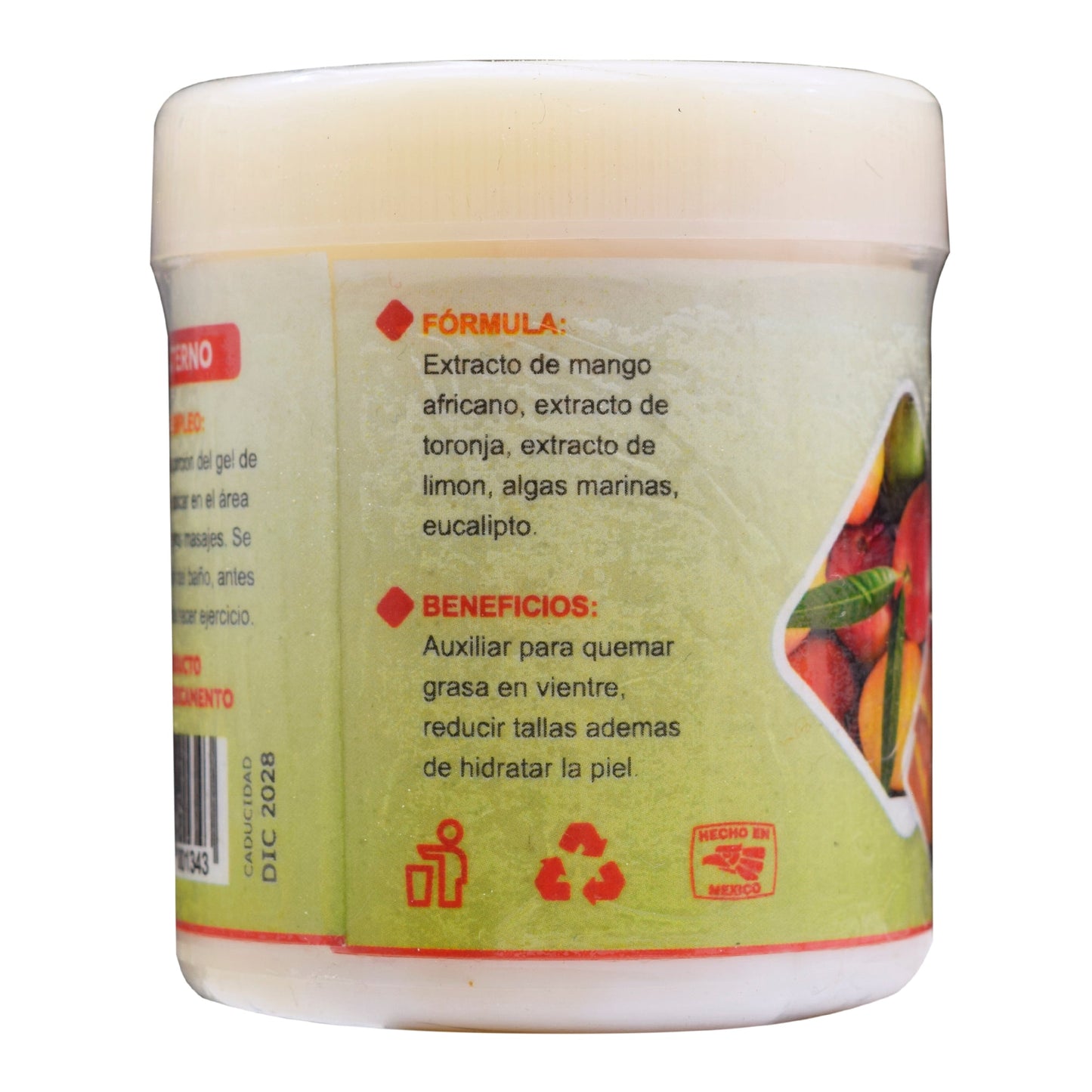 Gel De Mango Africano 170 G (FLOR DE LOTO)