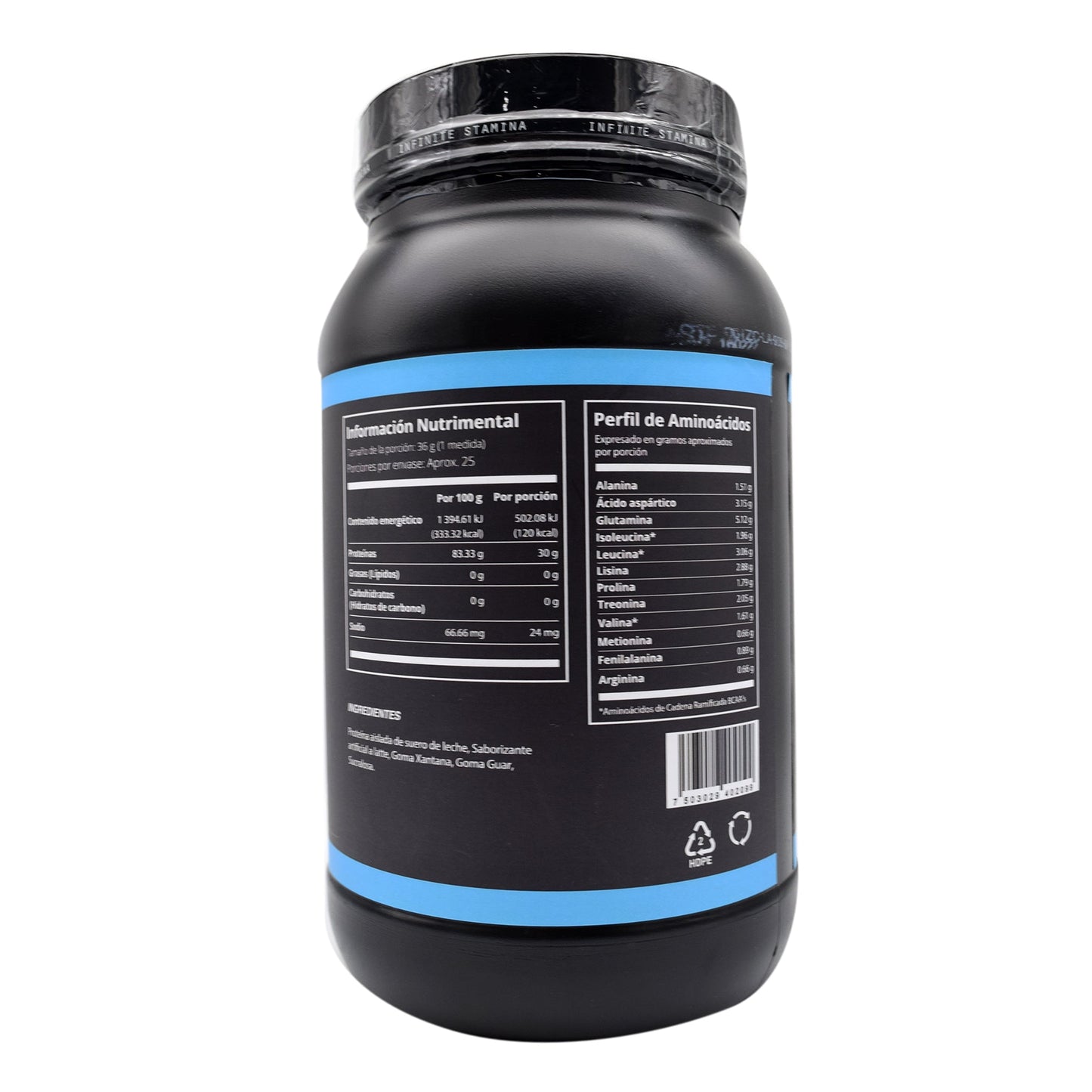 Proteina Zero Carbs Latte 2 Lb (STAMINO LABS)