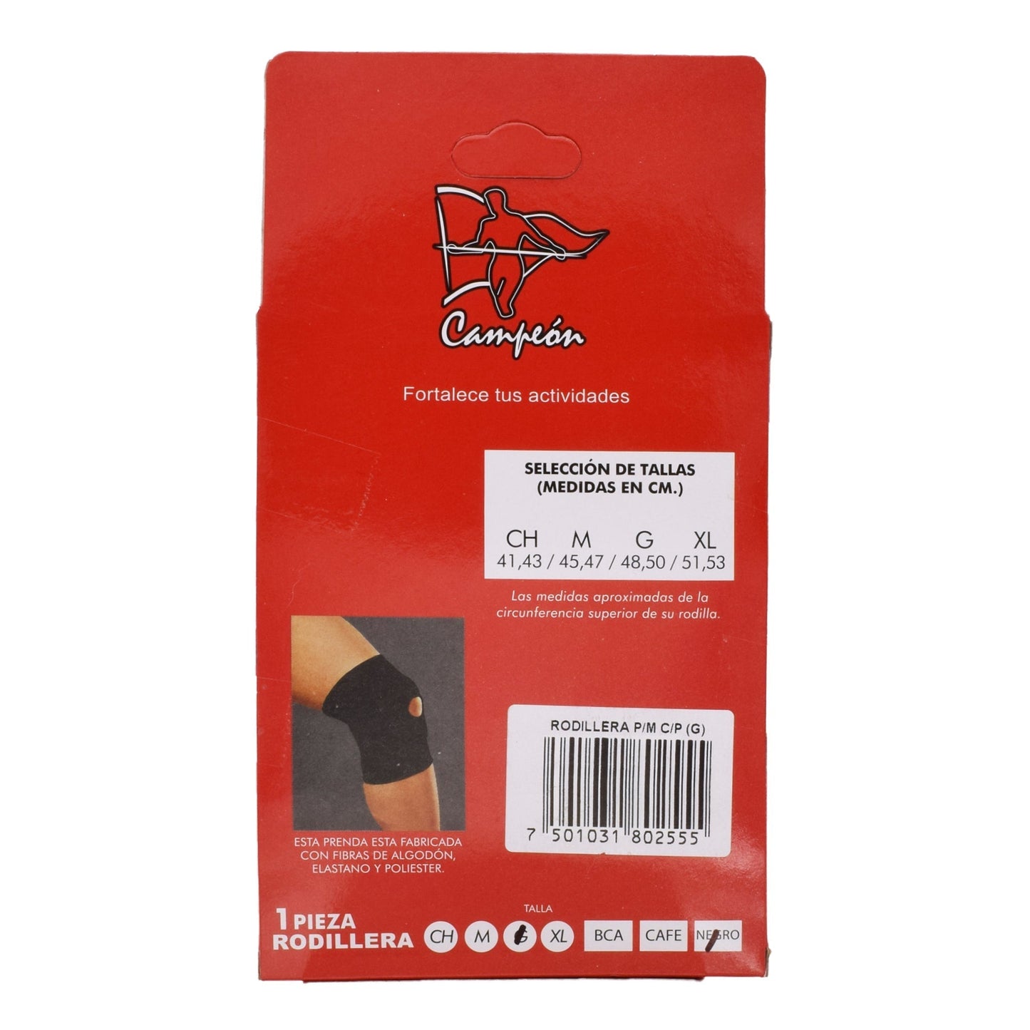 Rodillera Elastica Menisco (CAMPEON)