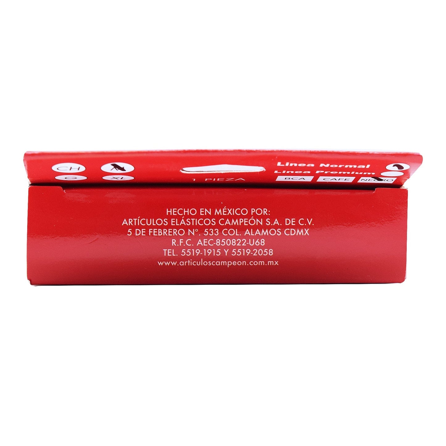 Rodillera Elastica Negra Med (CAMPEON)