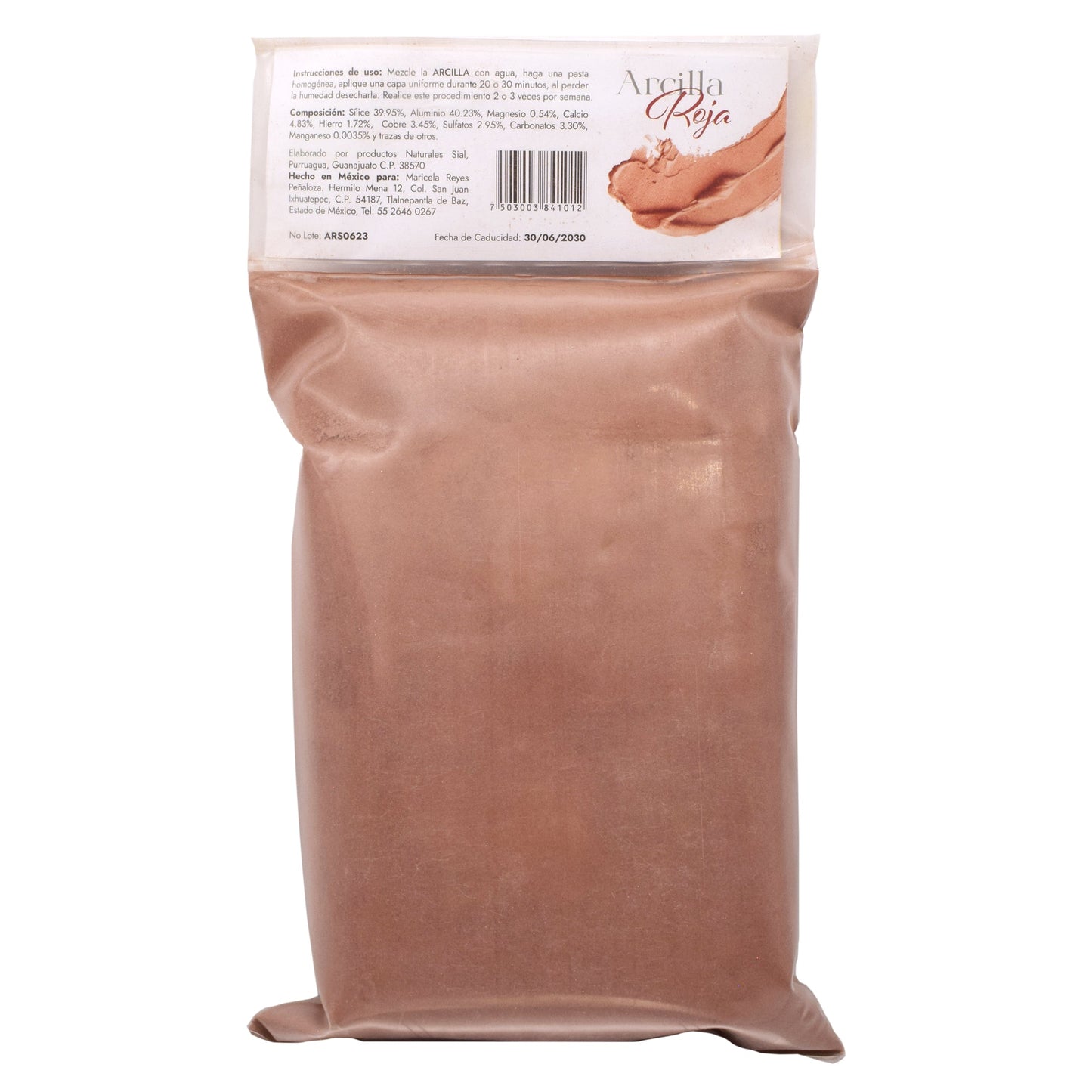 Arcilla Roja 1 Kg (SIEMPRE NATURAL)