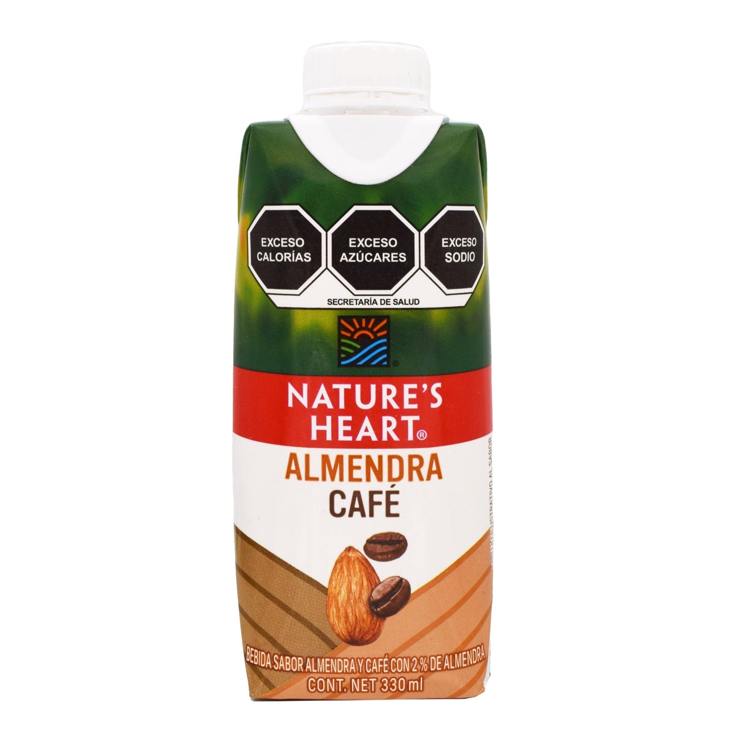 Bebida De Almendra Cafe 330 Mililitros (NATURES HEART)