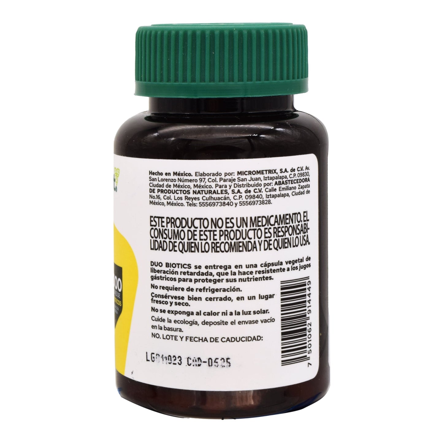 Duo Biotics 30 Cápsulas (PRONAT)