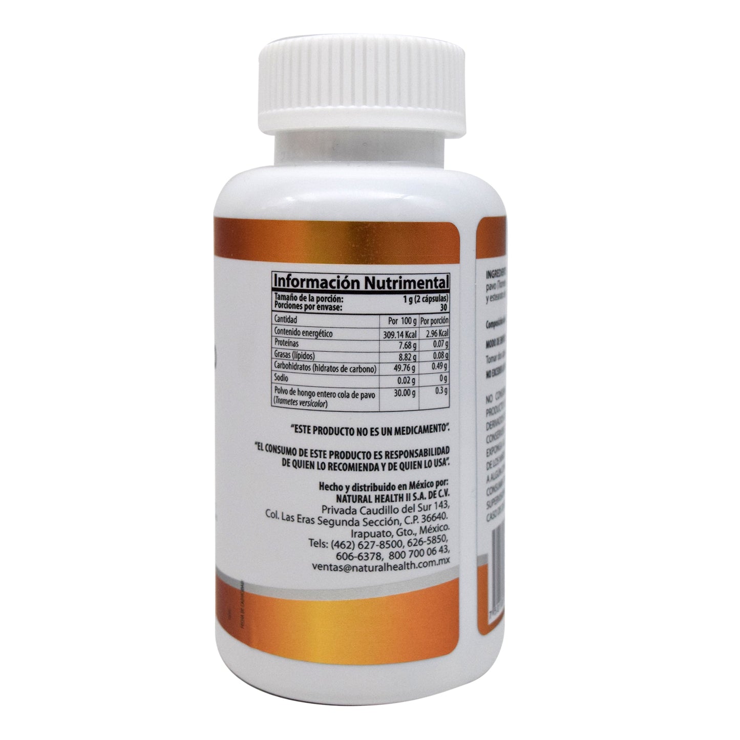 Cola De Pavo 60 Cápsulas (NATURAL HEALTH)