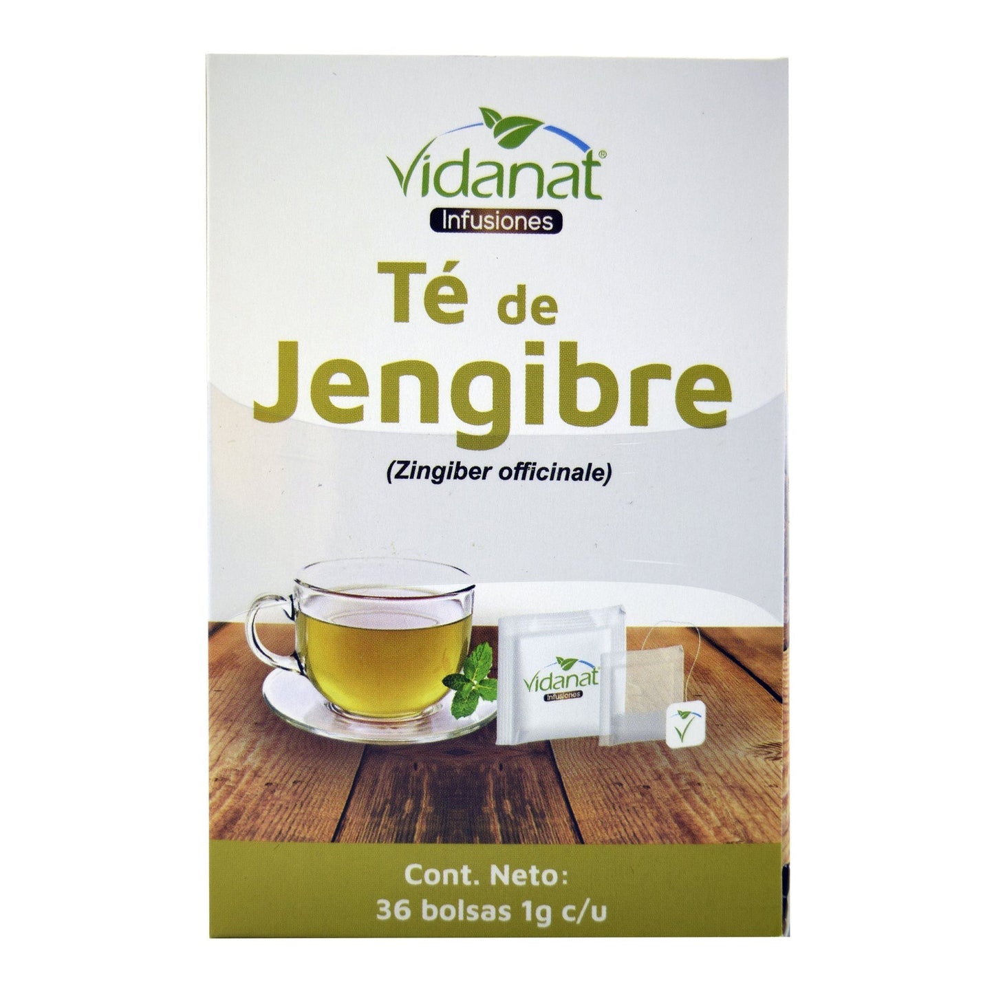 Te De Jengibre 36 Sobres (VIDANAT/INFUSIONES)
